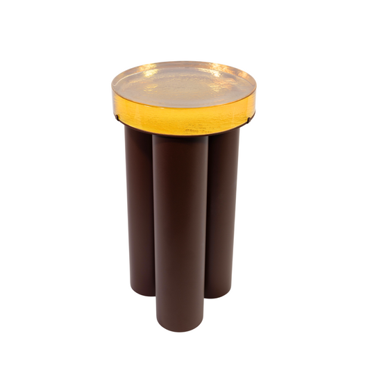 Blop #3 Contemporary Murano Glass Side Table