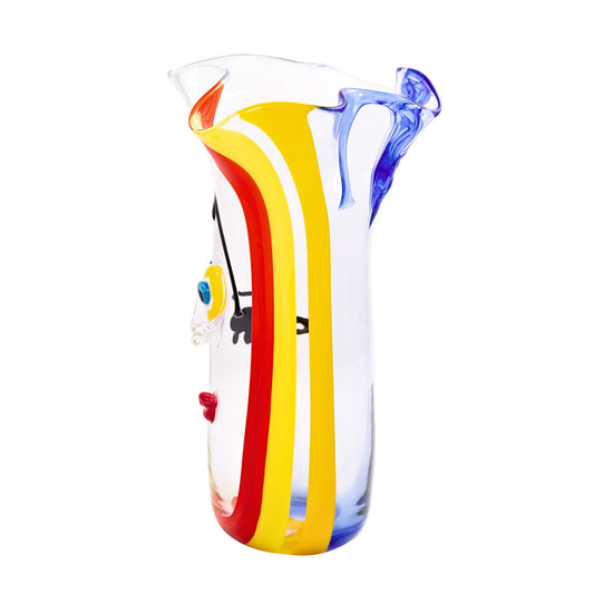 Vase en verre de Murano multicolore #2 Fait main